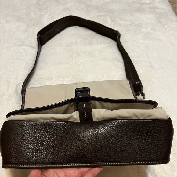 Coach Transatlantic Map Messenger Bag Khaki - Picture 11 of 16